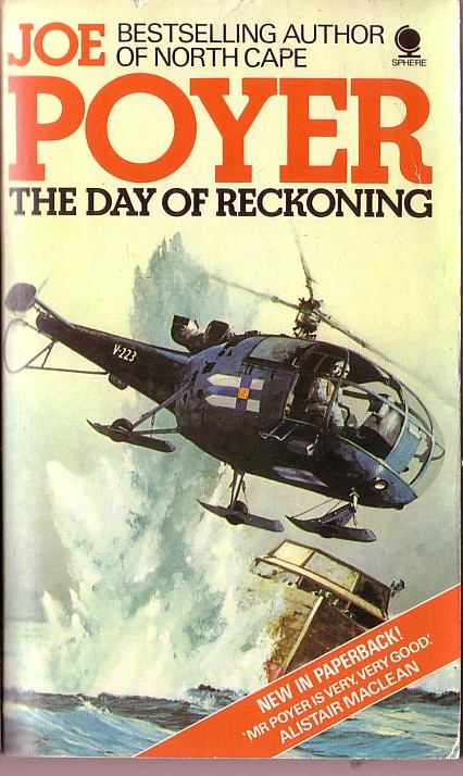 Joe Poyer  THE DAY OF RECKONING front book cover image