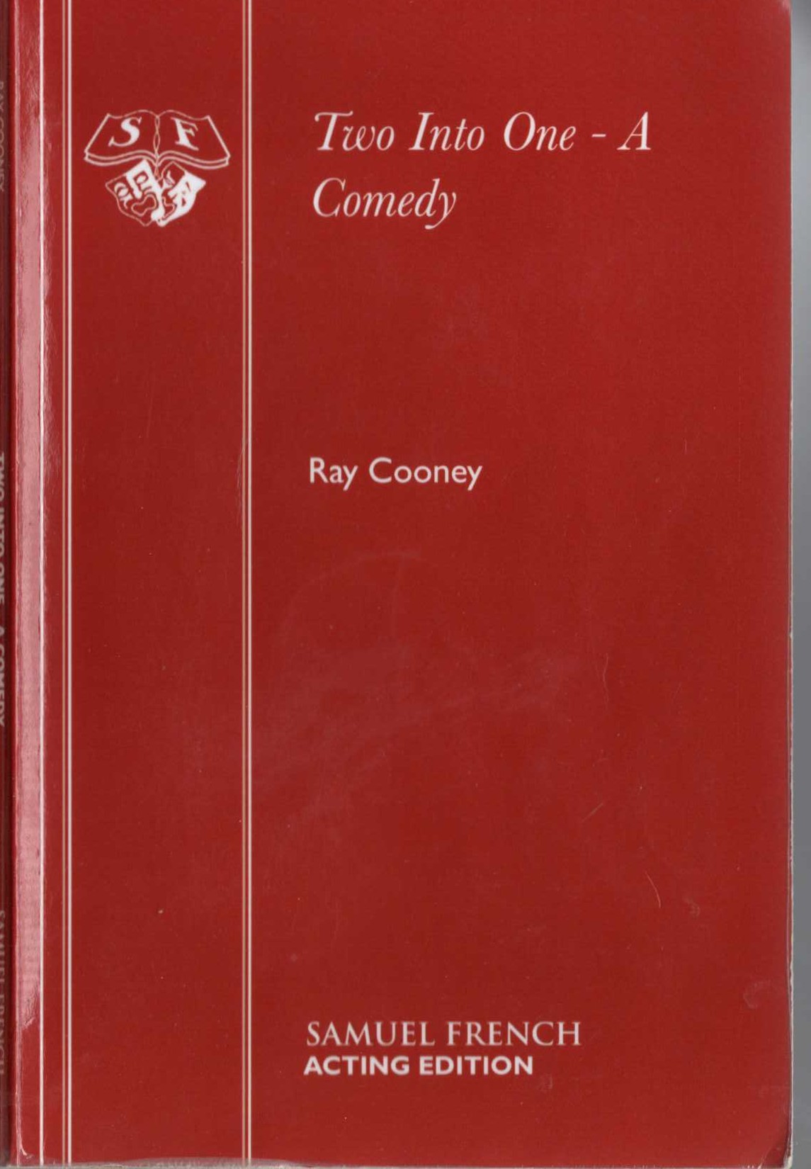 Ray Cooney  TWO INTO ONE - A Comedy front book cover image
