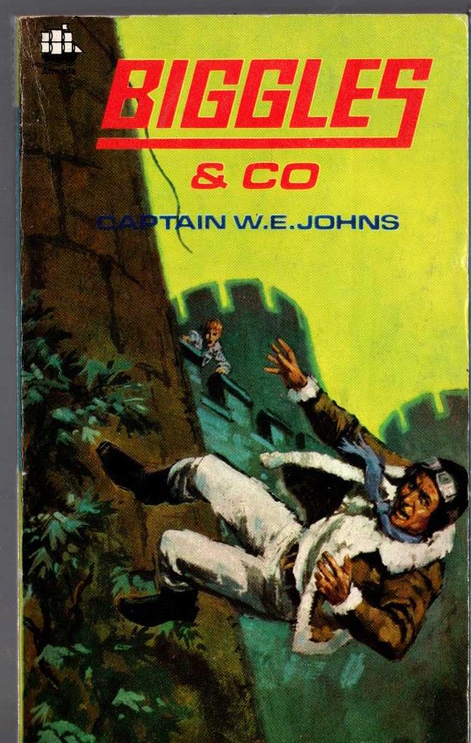 Captain W.E. Johns  BIGGLES & CO. front book cover image