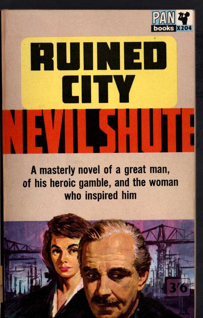 Nevil Shute  RUINED CITY front book cover image