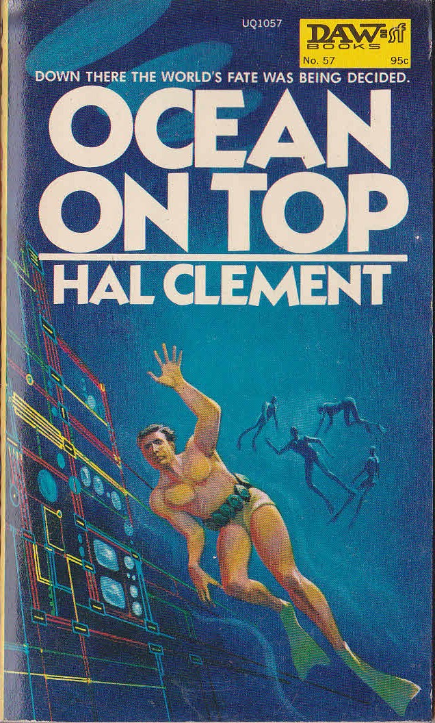 Hal Clement  OCEAN ON TOP front book cover image