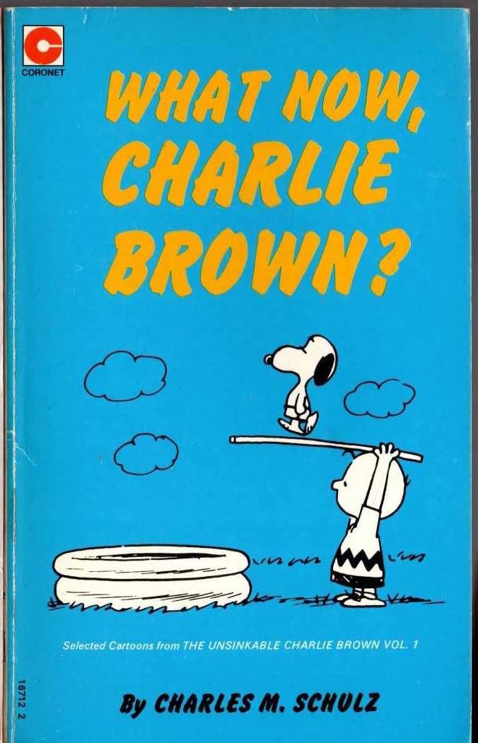 Charles M. Schulz  WHAT NOW, CHARLIE BROWN? front book cover image