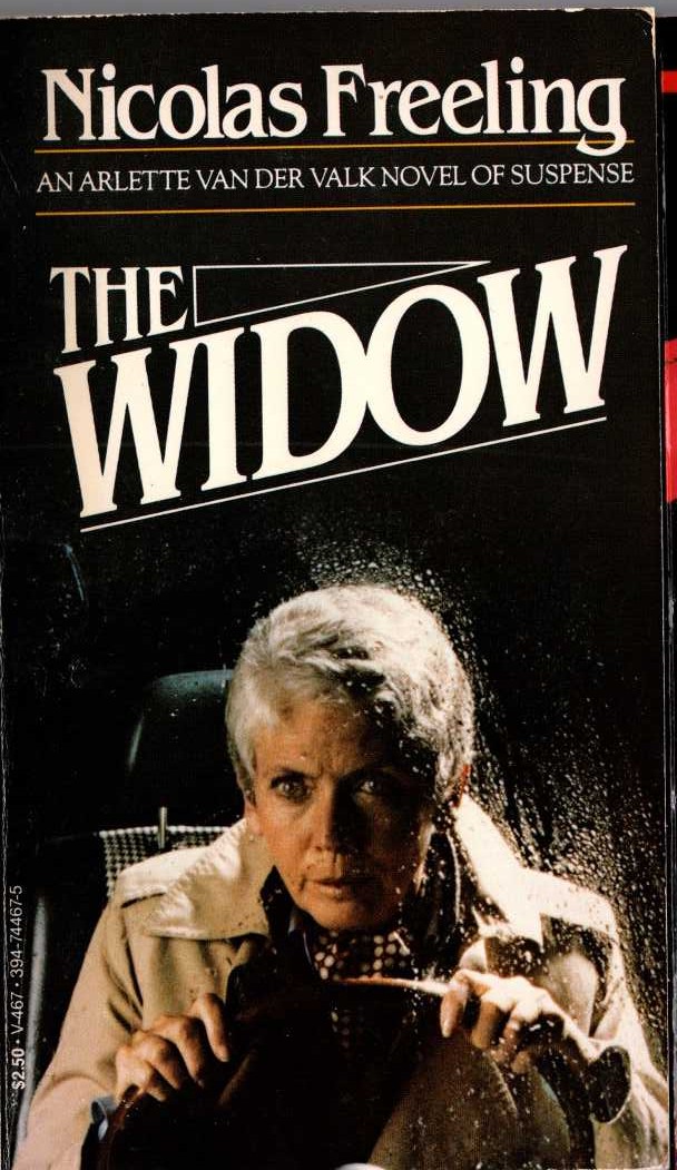 Nicolas Freeling  THE WIDOW front book cover image