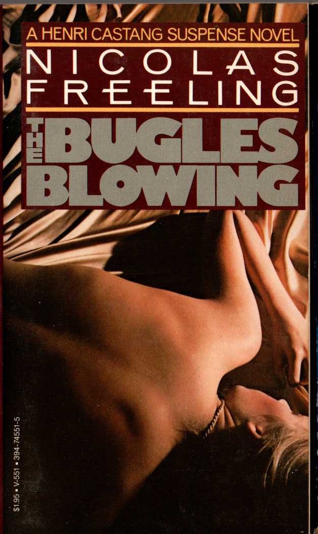 Nicolas Freeling  THE BUGLES BLOWING front book cover image