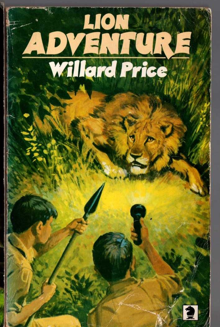 Willard Price  LION ADVENTURE front book cover image
