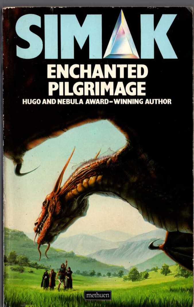 Clifford D. Simak  ENCHANTED PILGRIMAGE front book cover image
