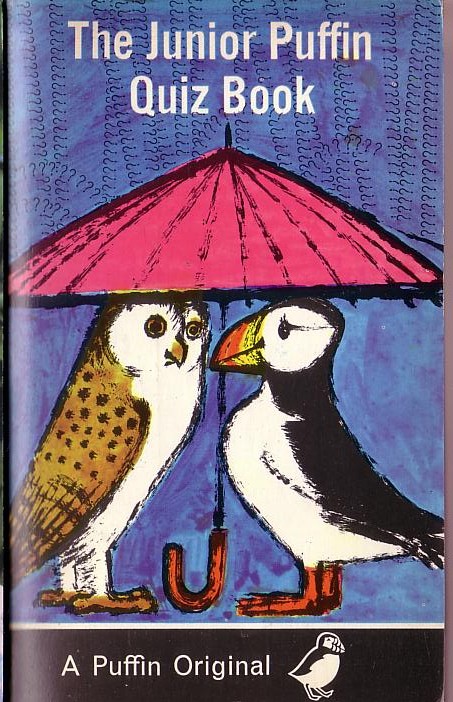 THE JUNIOR PUFFIN QUIZ BOOK front book cover image