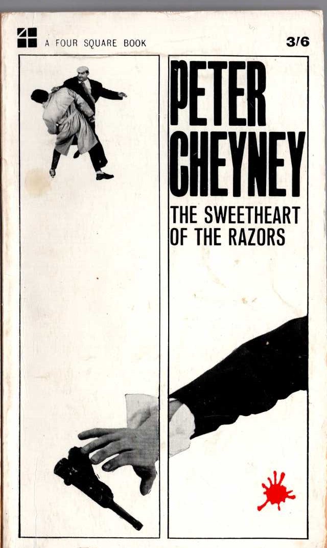 Peter Cheyney  THE SWEETHEART OF THE RAZORS front book cover image
