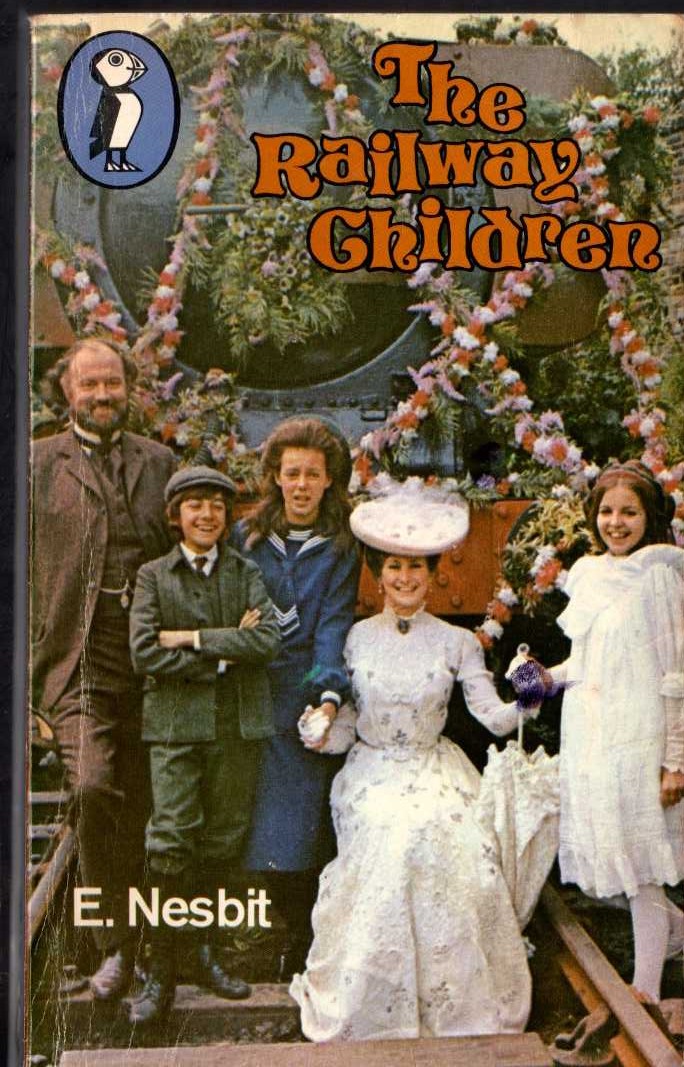 E. Nesbit  THE RAILWAY CHILDREN (Film tie-in) front book cover image