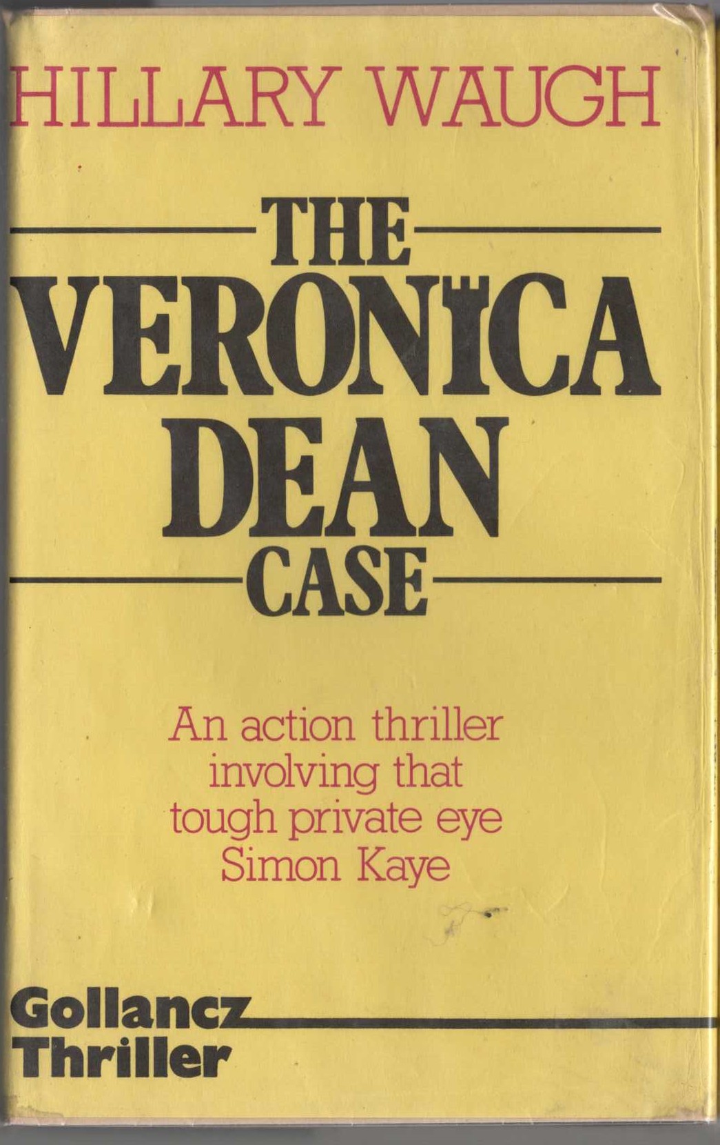 THE VERONICA DEAN CASE front book cover image