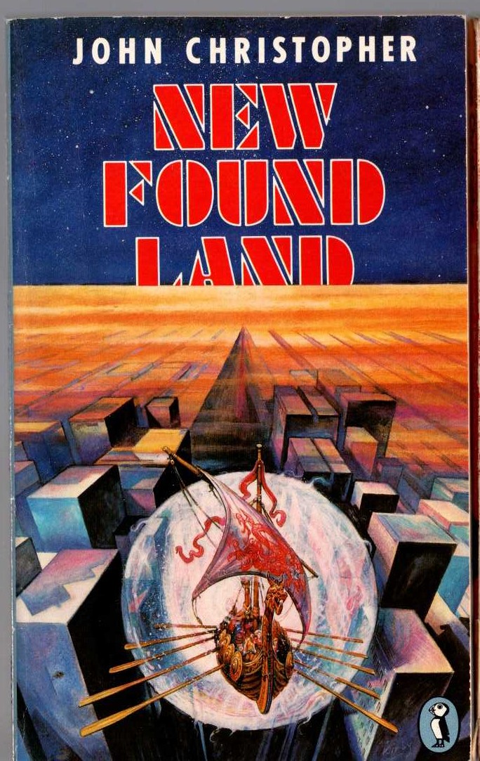 John Christopher  NEW FOUND LAND front book cover image