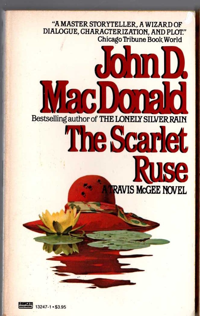 John D. MacDonald  THE SCARLET RUSE front book cover image