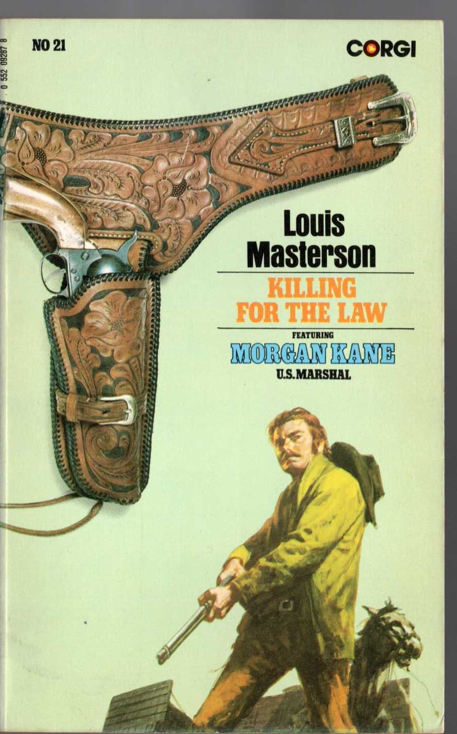 Louis Masterson  KILLING FOR THE LAW front book cover image