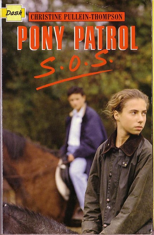 Christine Pullein-Thompson  PONY PATROL S.O.S. front book cover image