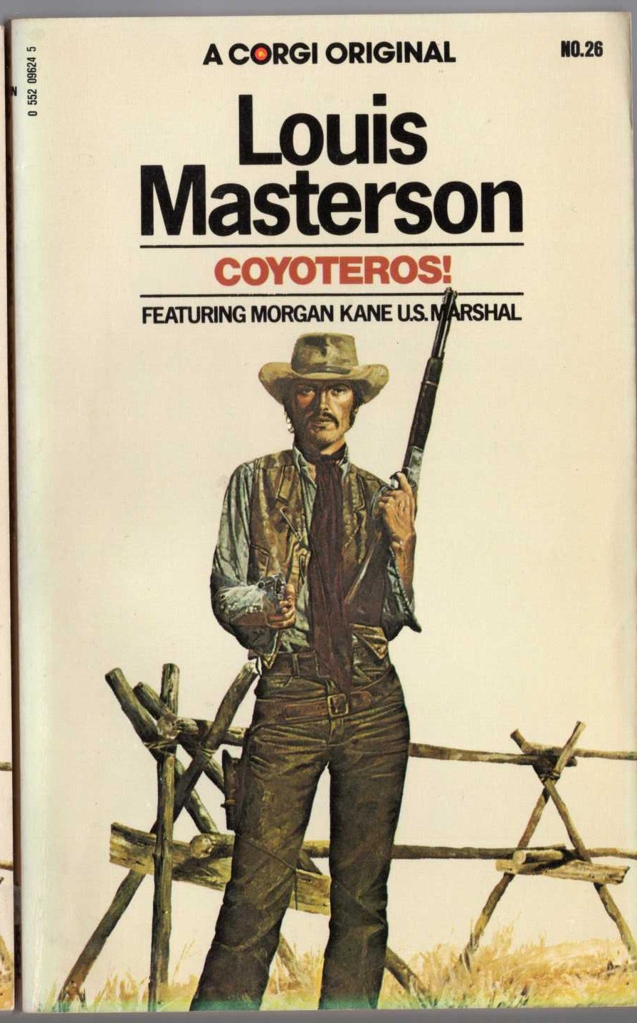 Louis Masterson  COYOTEROS! front book cover image