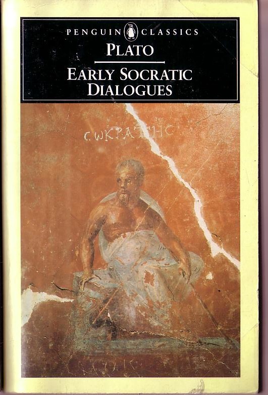 Plato   EARLY SOCRATIC DIALOGUES front book cover image
