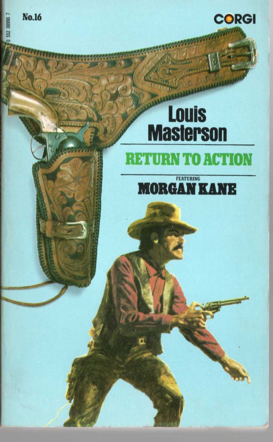 Louis Masterson  RETURN TO ACTION front book cover image