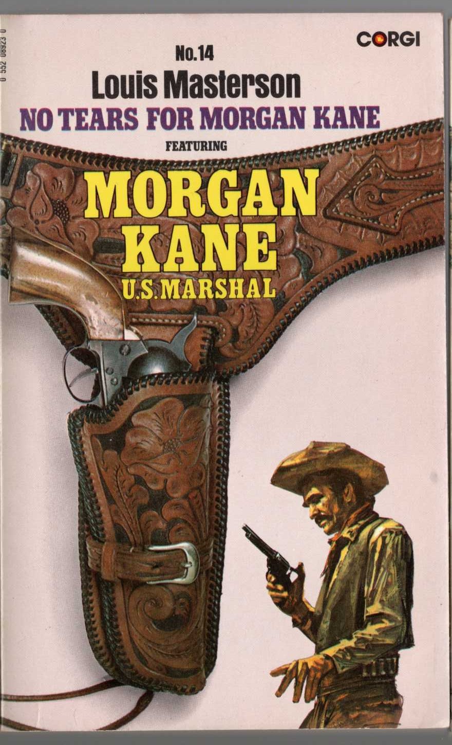 Louis Masterson  NO TEARS FOR MORGAN KANE front book cover image