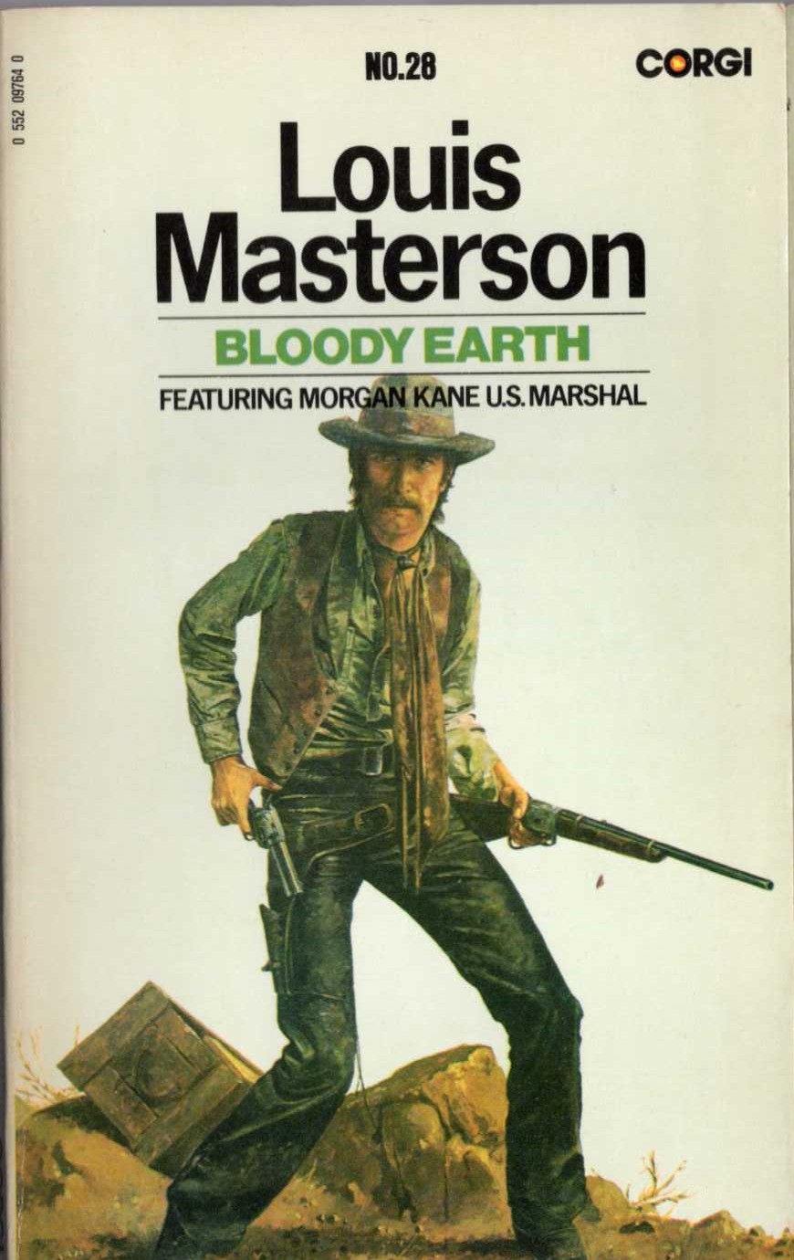 Louis Masterson  BLOODY EARTH front book cover image