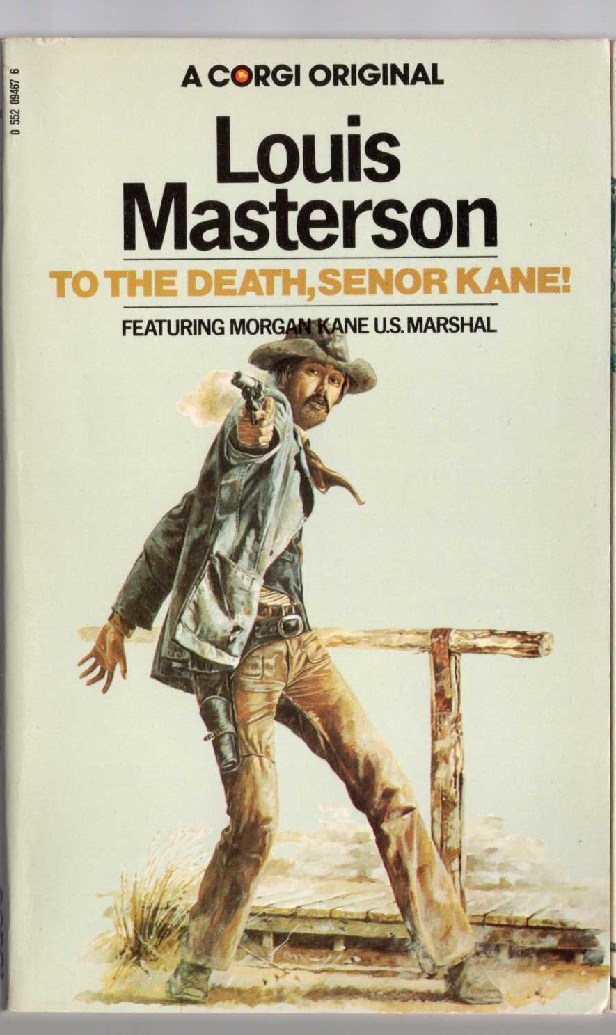 Louis Masterson  TO THE DEATH, SENOR KANE! front book cover image