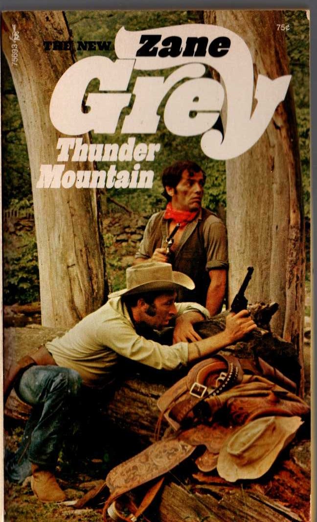 Zane Grey  THUNDER MOUNTAIN front book cover image