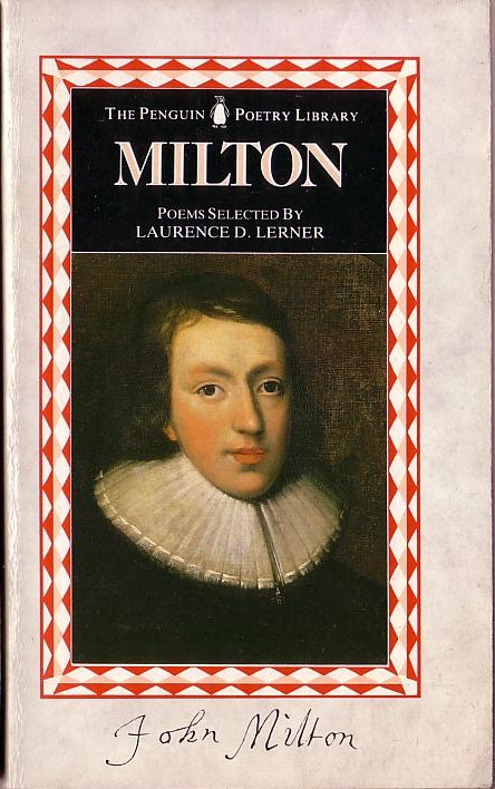 Laurence D. Lerner (Selects) MILTON front book cover image