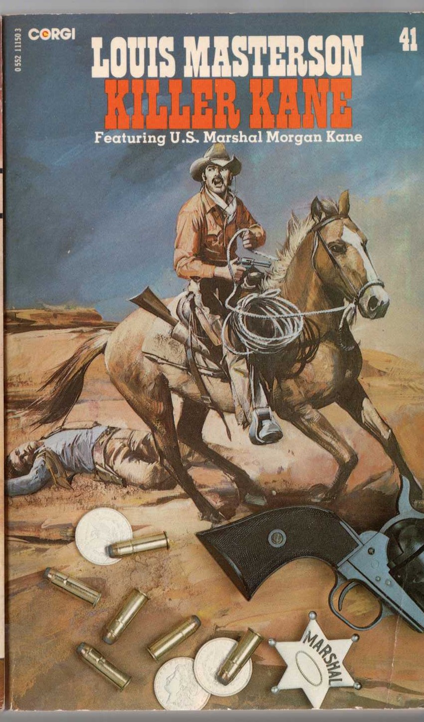 Louis Masterson  KILLER KANE front book cover image