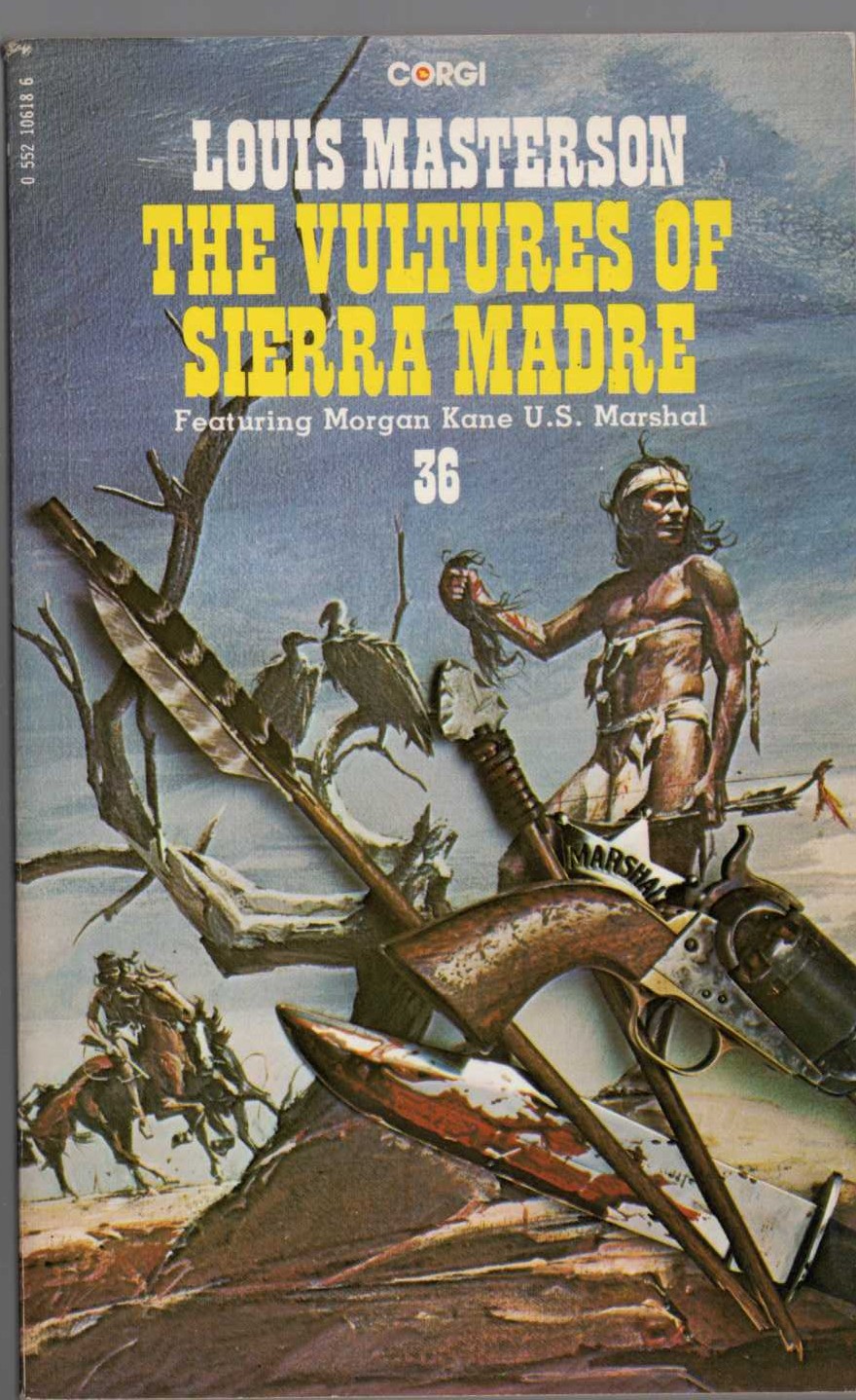 Louis Masterson  THE VULTURES OF SIERRA MADRE front book cover image