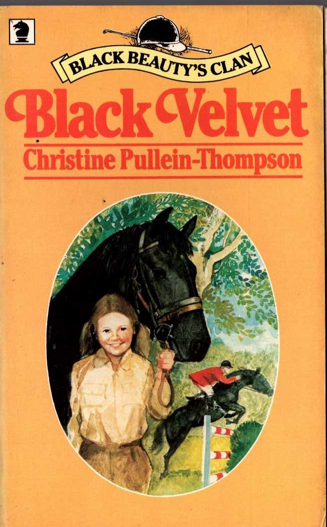 Christine Pullein-Thompson  BLACK VELVET front book cover image
