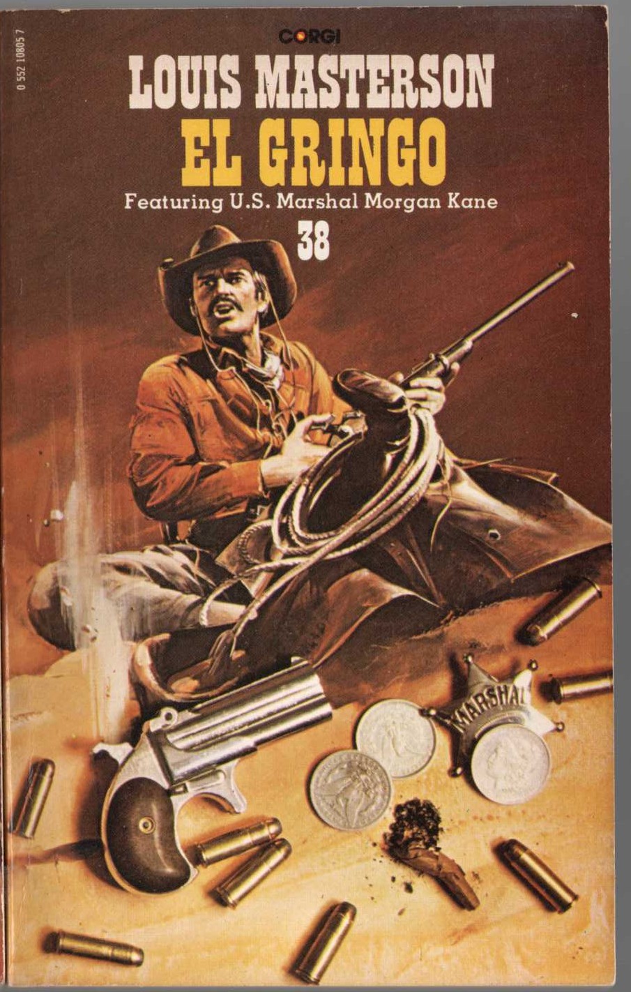 Louis Masterson  EL GRINGO front book cover image