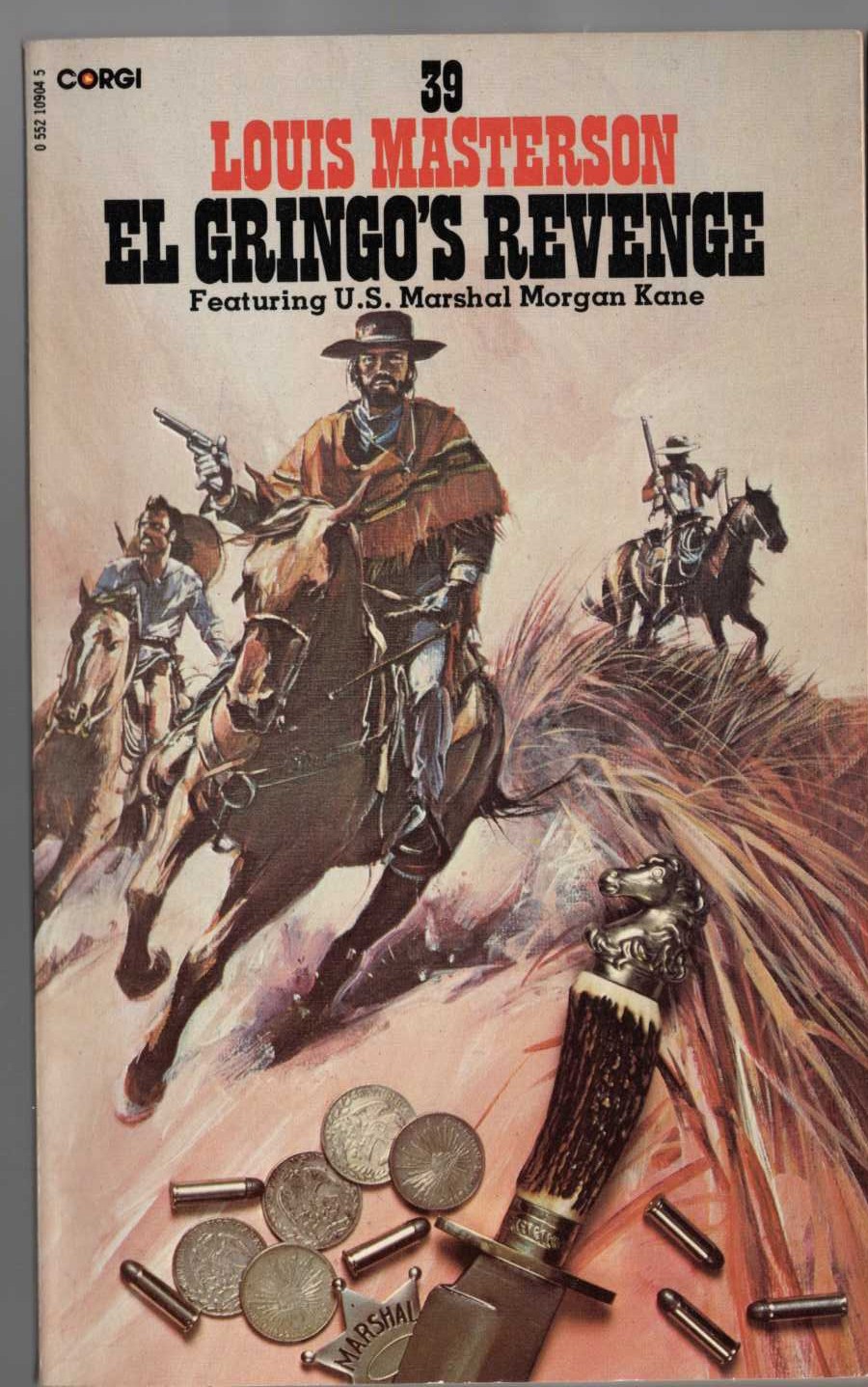 Louis Masterson  EL GRINGO'S REVENGE front book cover image