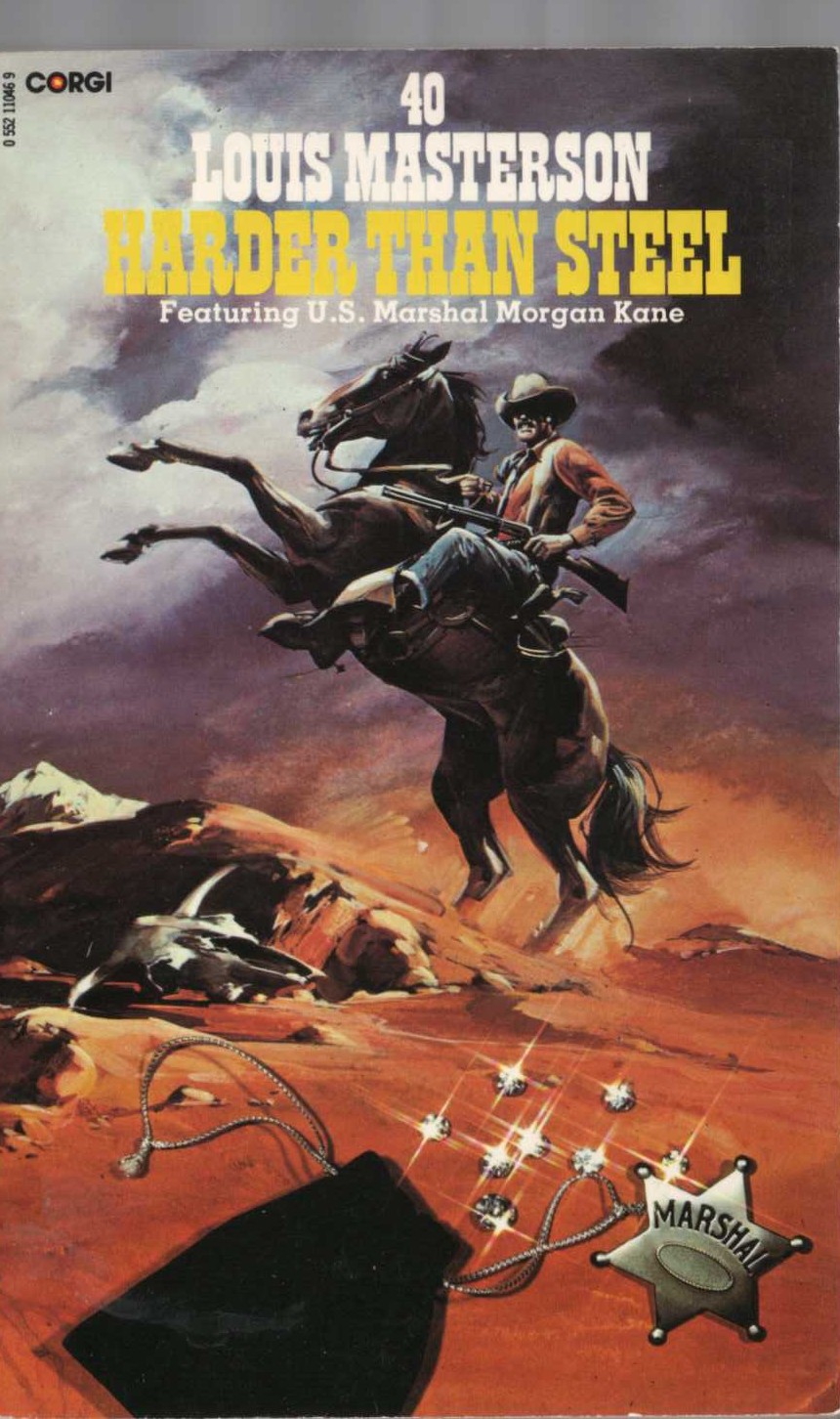 Louis Masterson  HARDER THAN STEEL front book cover image