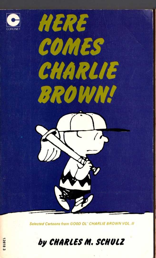 Charles M. Schulz  HERE COMES CHARLIE BROWN! front book cover image