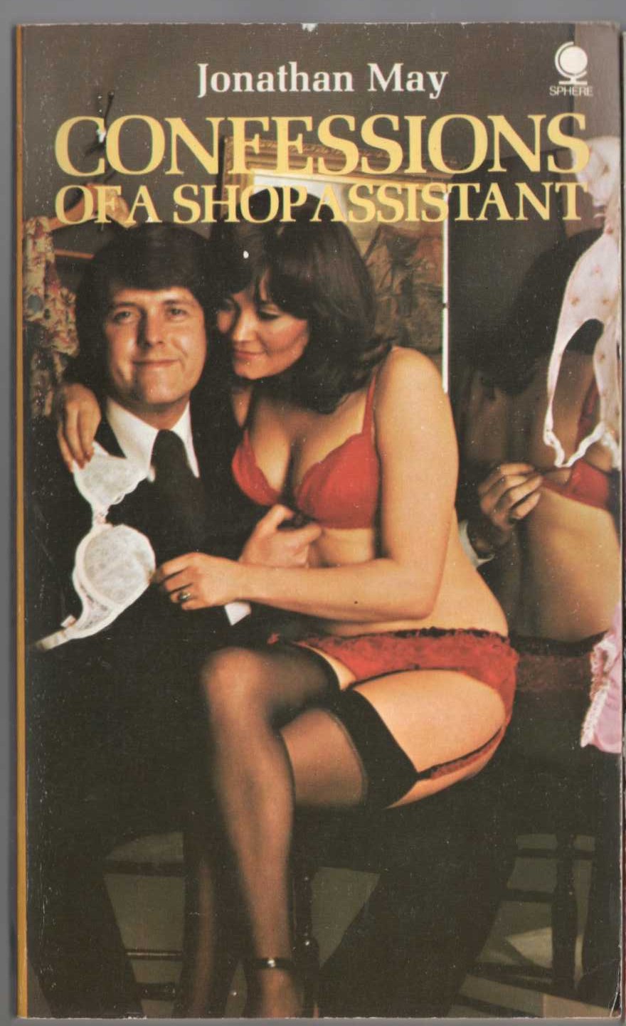 Jonathan May  CONFESSIONS OF A SHOP ASSISTANT front book cover image