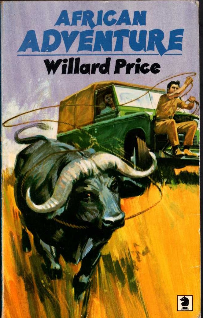 Willard Price  AFRICAN ADVENTURE front book cover image
