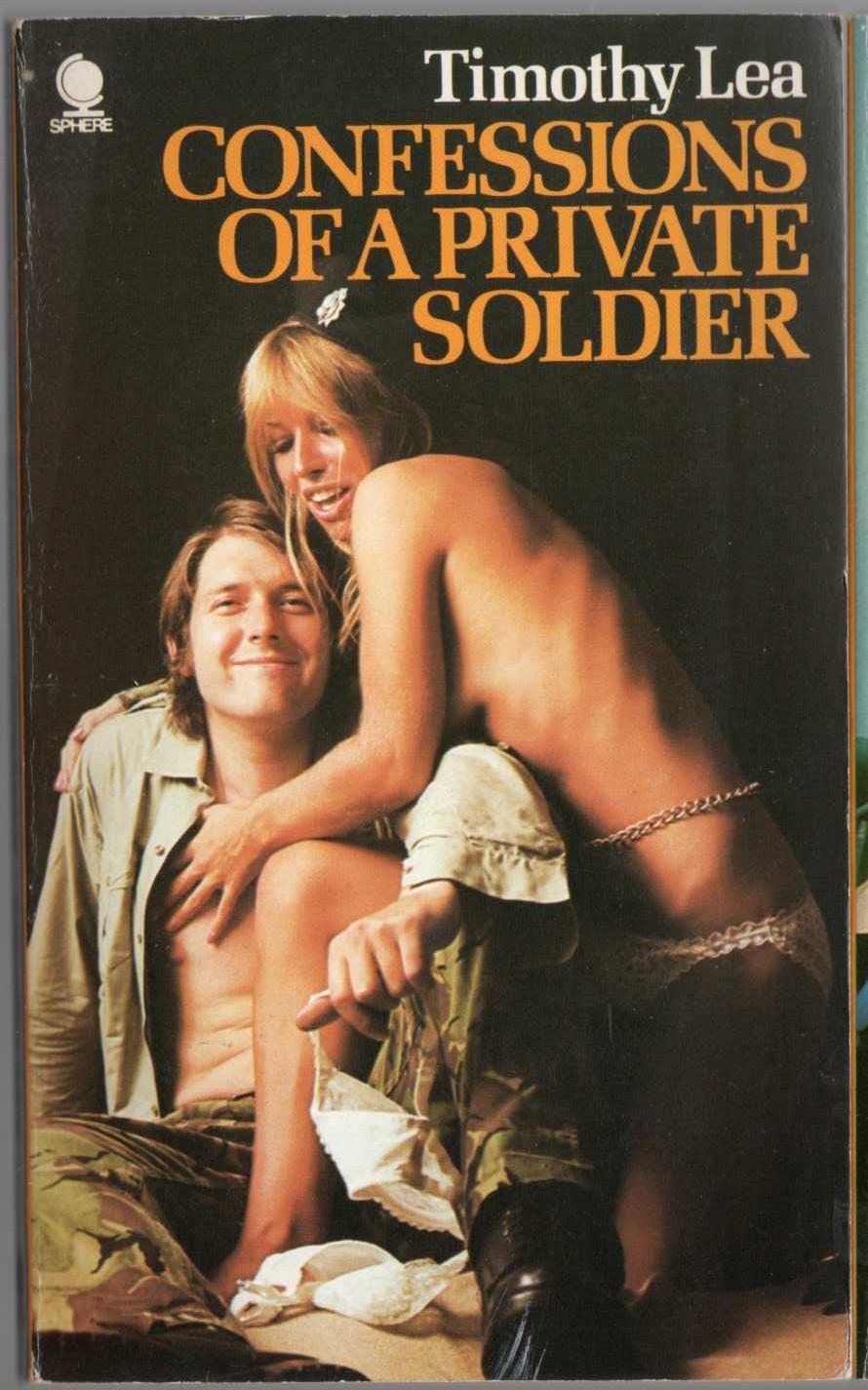 Timothy Lea  CONFESSIONS OF A PRIVATE SOLDIER front book cover image