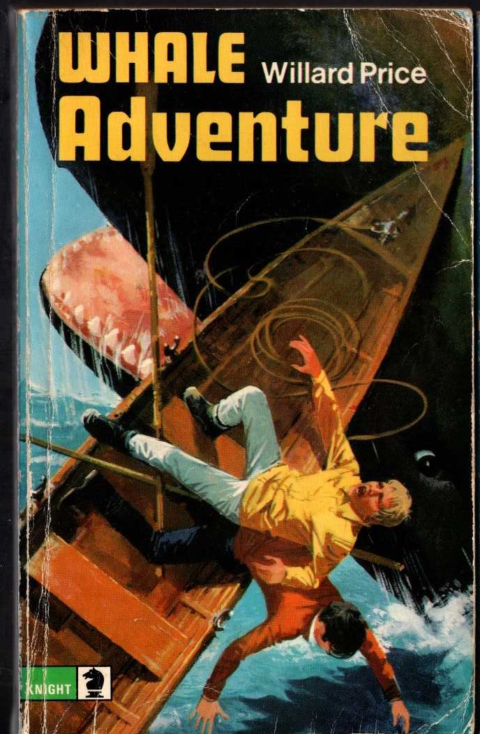 Willard Price  WHALE ADVENTURE front book cover image
