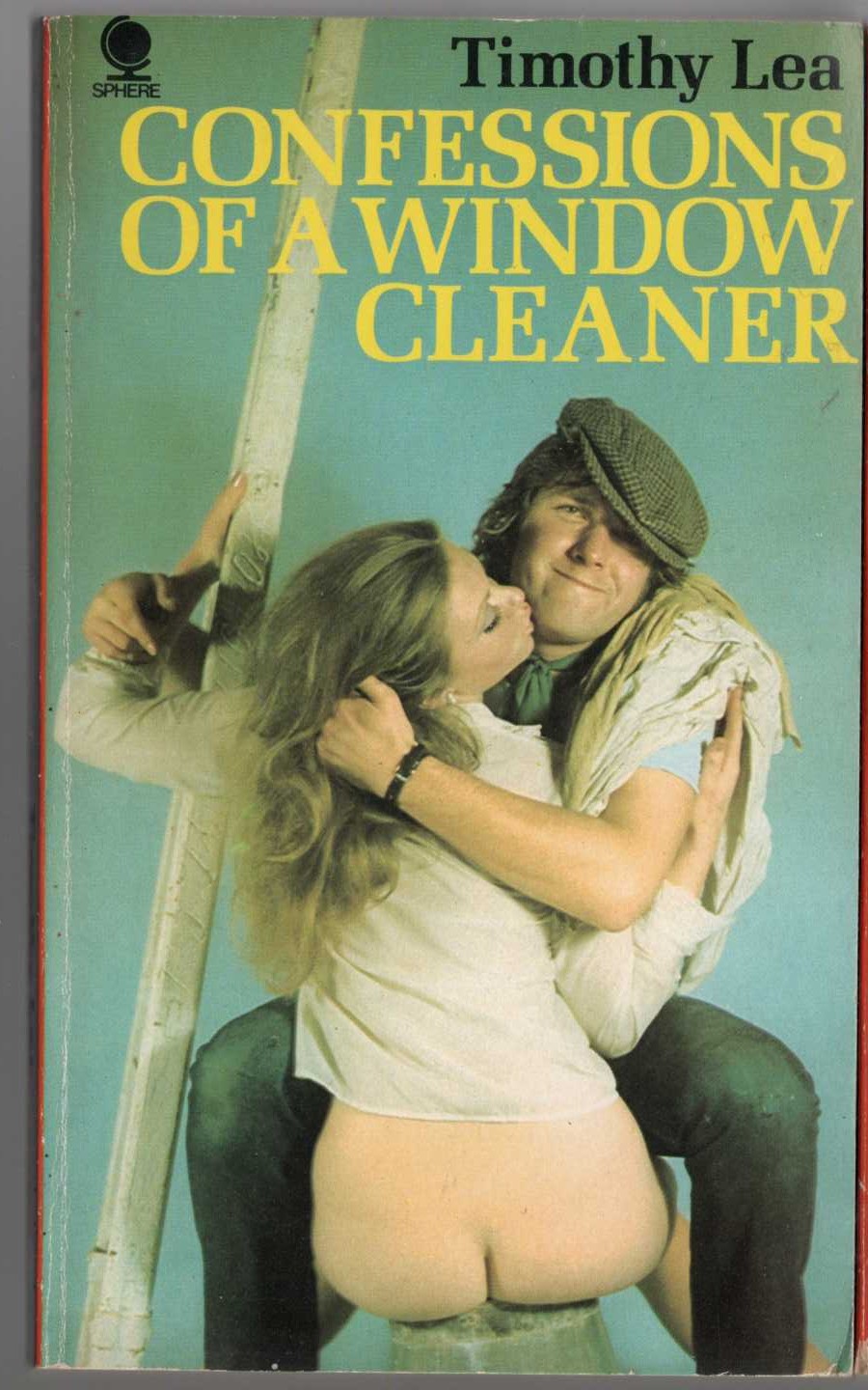 Timothy Lea  CONFESSIONS OF A WINDOW CLEANER front book cover image