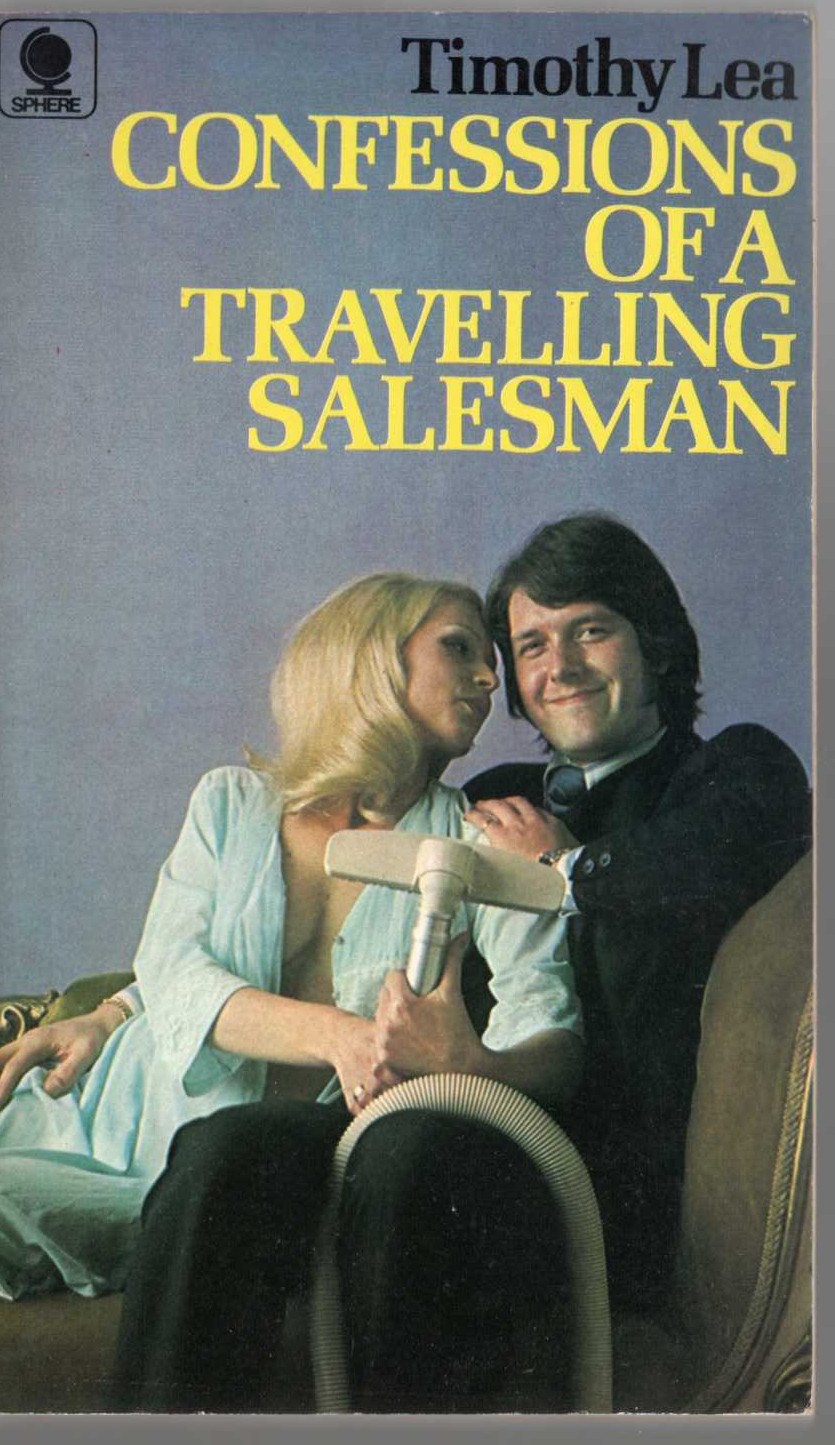 Timothy Lea  CONFESSIONS OF A TRAVELLING SALESMAN front book cover image