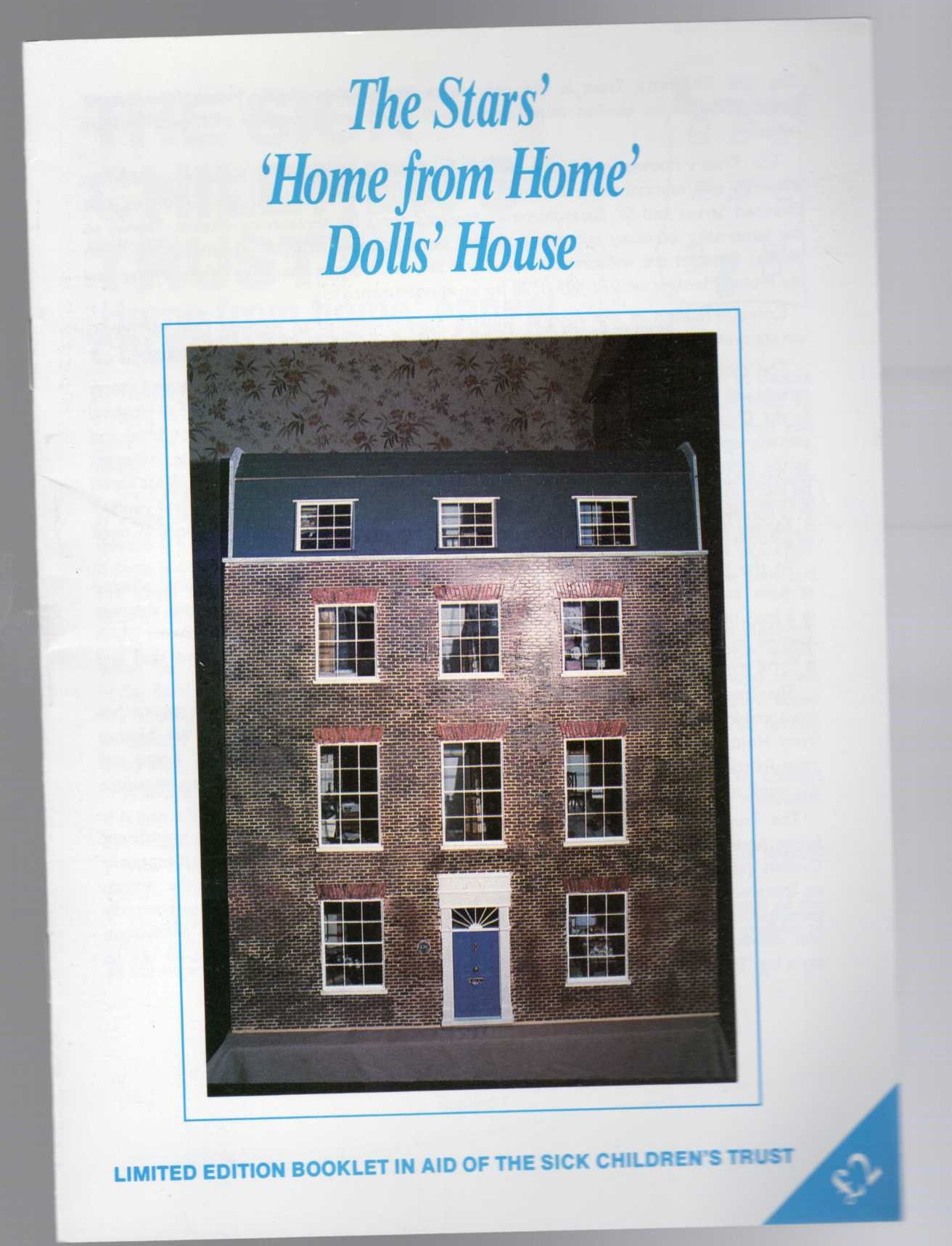 \ THE STARS' 'HOME FROM HOME' DOLLS' HOUSE Anonymous front book cover image