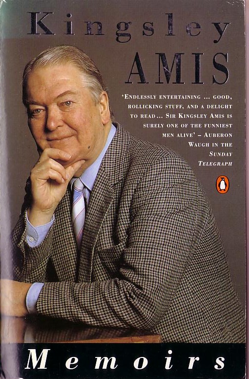 Kingsley Amis  MEMOIRS (non-fiction) front book cover image