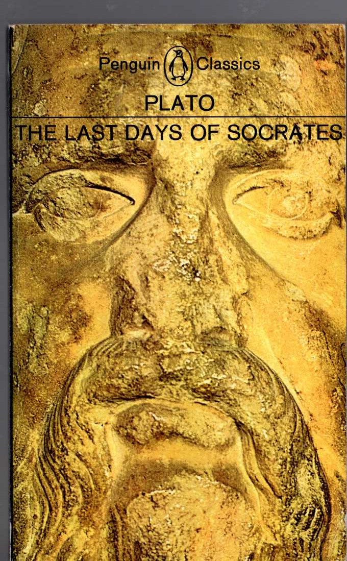 Plato   THE LAST DAYS OF SOCRATES front book cover image
