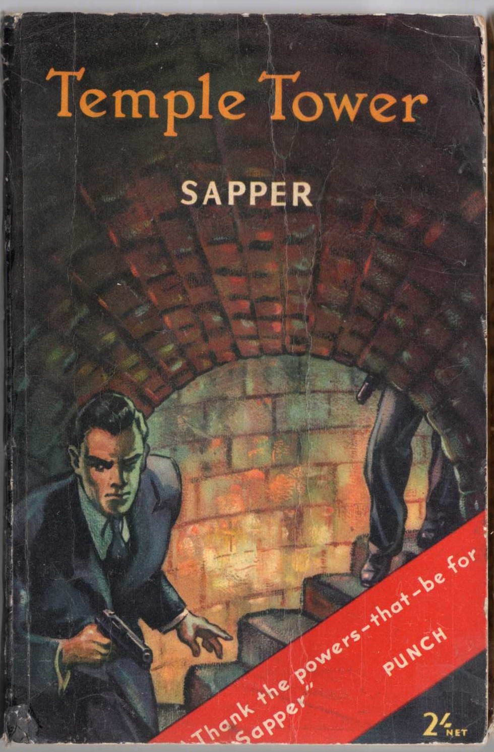 'Sapper'   TEMPLE TOWER front book cover image