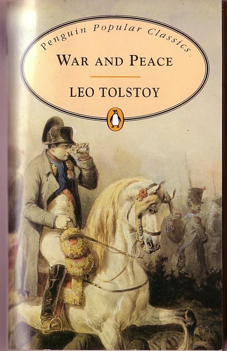 Leo Tolstoy  WAR AND PEACE front book cover image