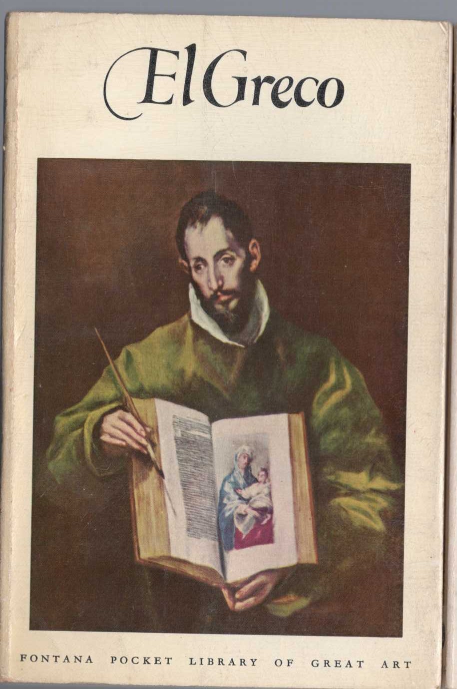 EL GRECO text by John F.Matthews front book cover image
