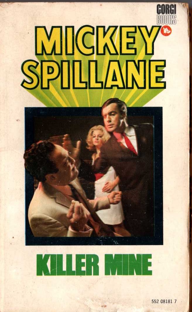 Mickey Spillane  KILLER MINE front book cover image