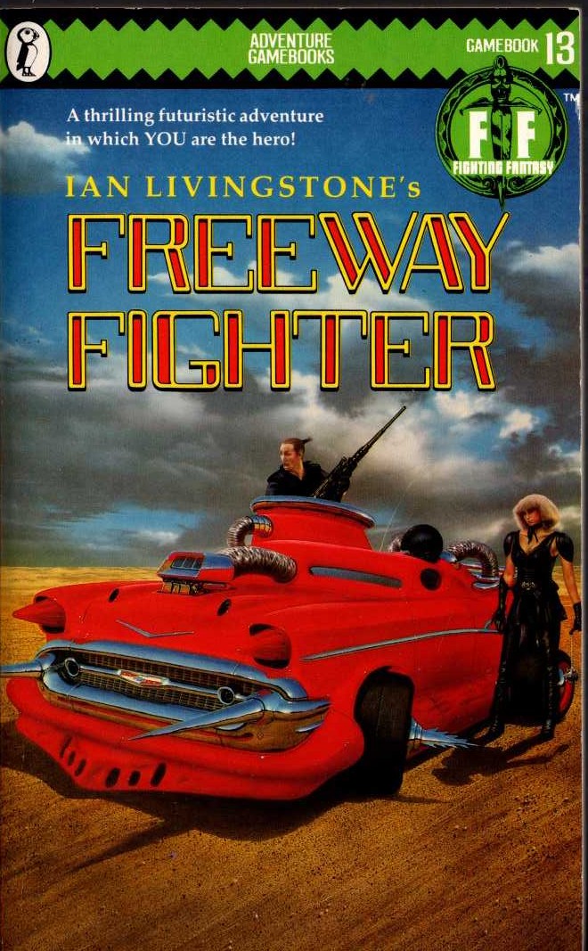 Ian Livingston  13: FREEWAY FIGHTER front book cover image