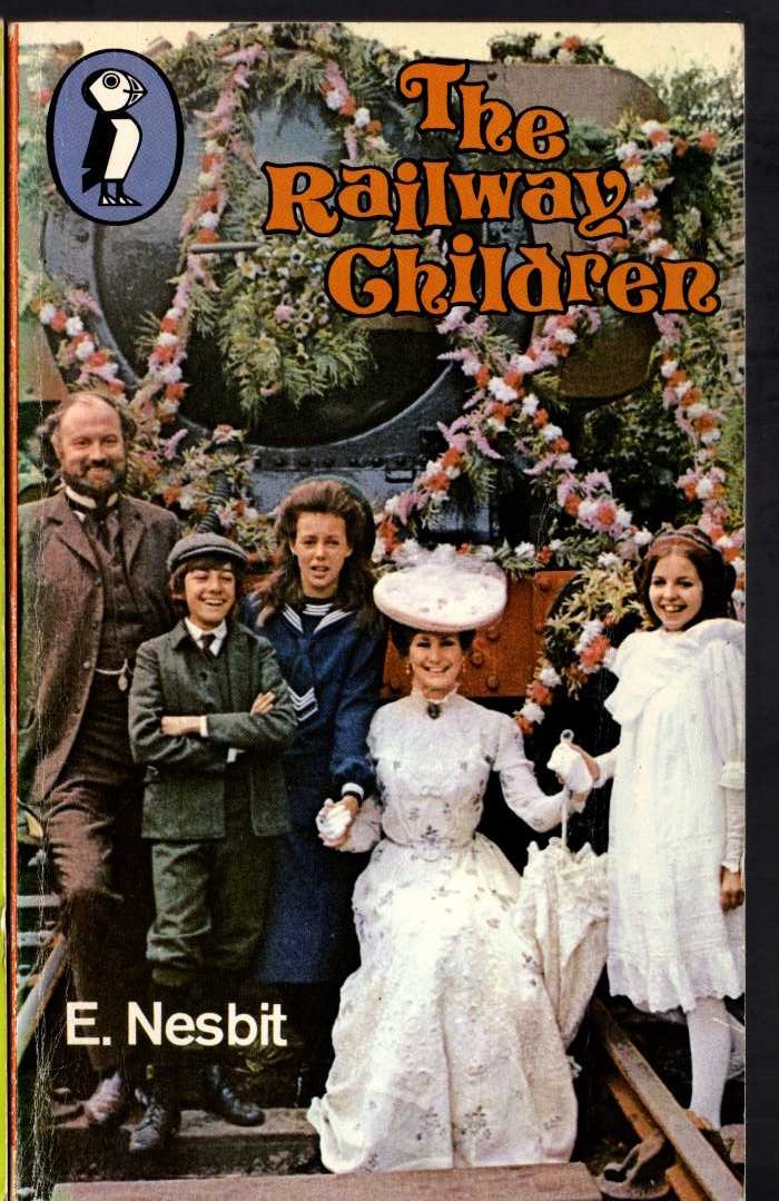 E. Nesbit  THE RAILWAY CHILDREN (Film tie-in) front book cover image