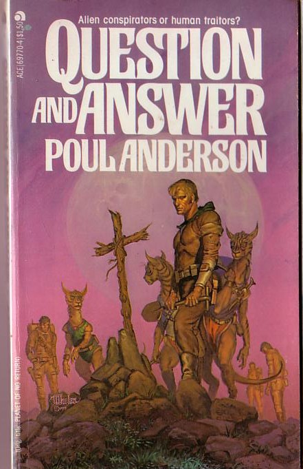 Poul Anderson  QUESTION AND ANSWER front book cover image