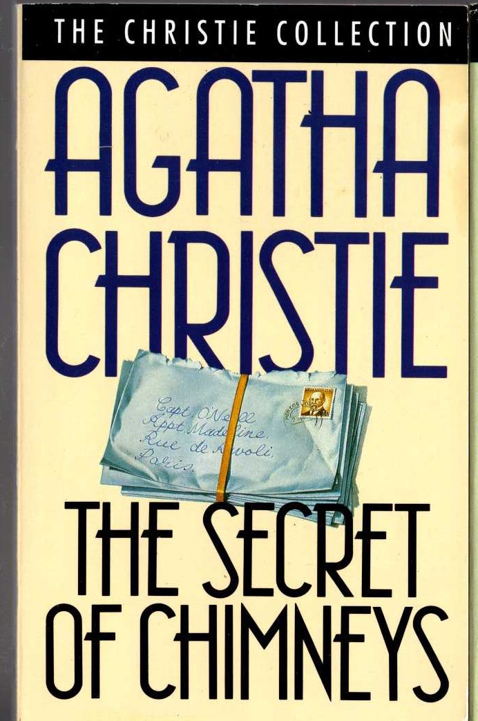 Agatha Christie  THE SECRET OF CHIMNEYS front book cover image